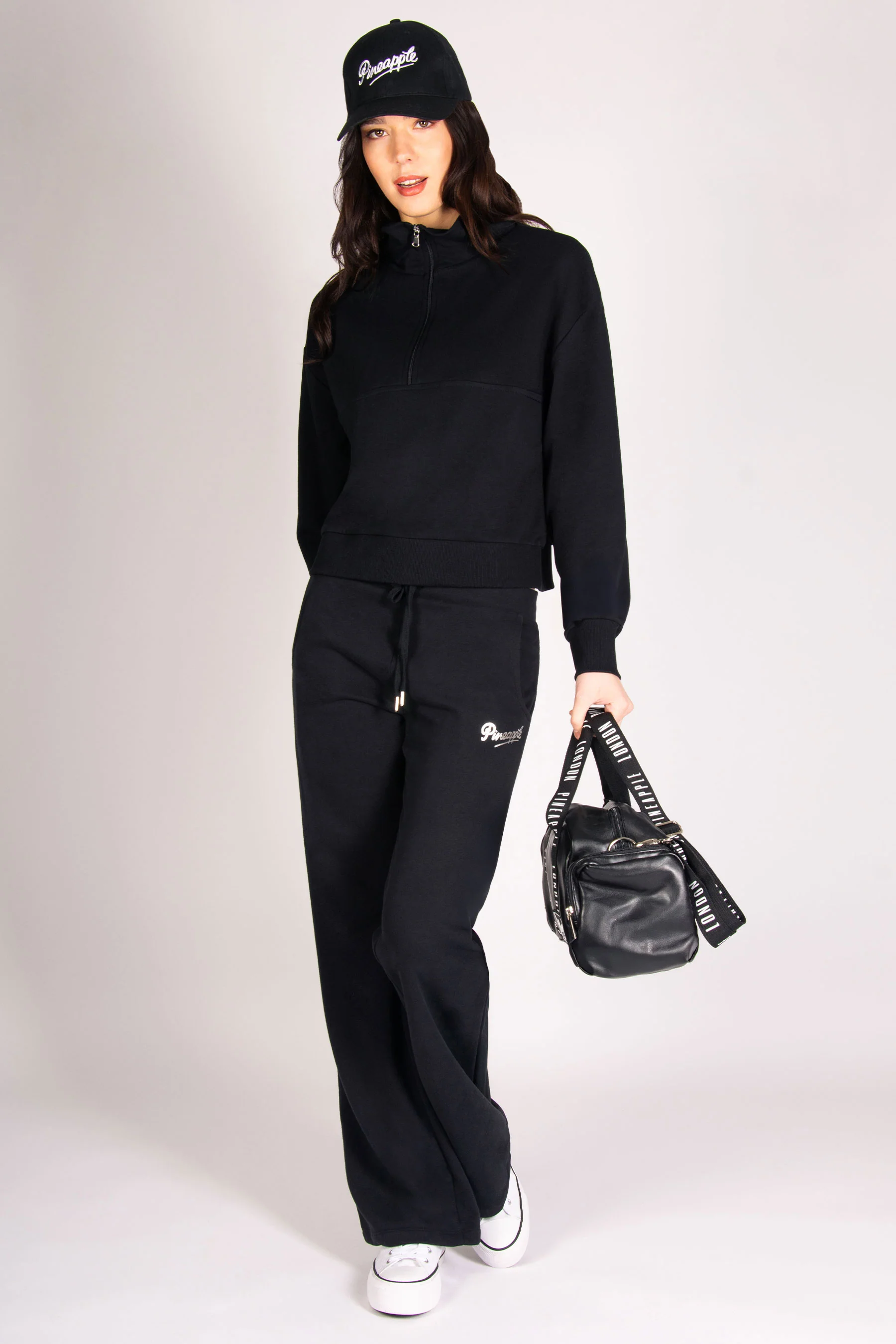 Funnel Neck Half Zip Sweatshirt - Image 3