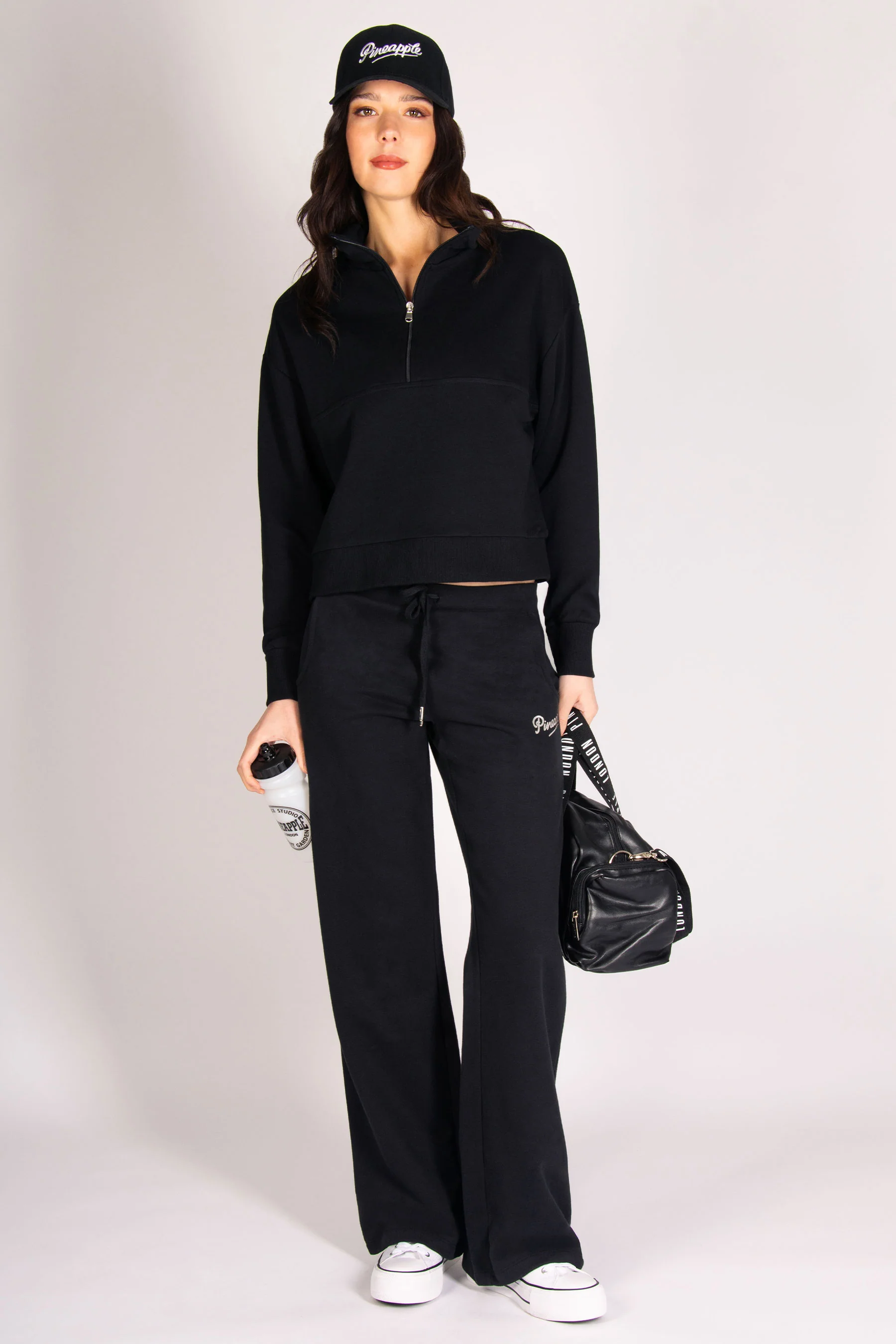 Funnel Neck Half Zip Sweatshirt - Image 4