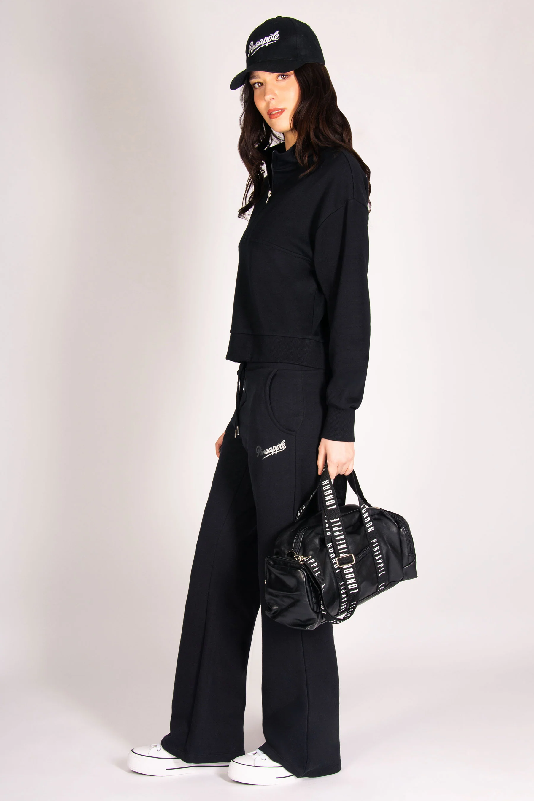 Funnel Neck Half Zip Sweatshirt - Image 5