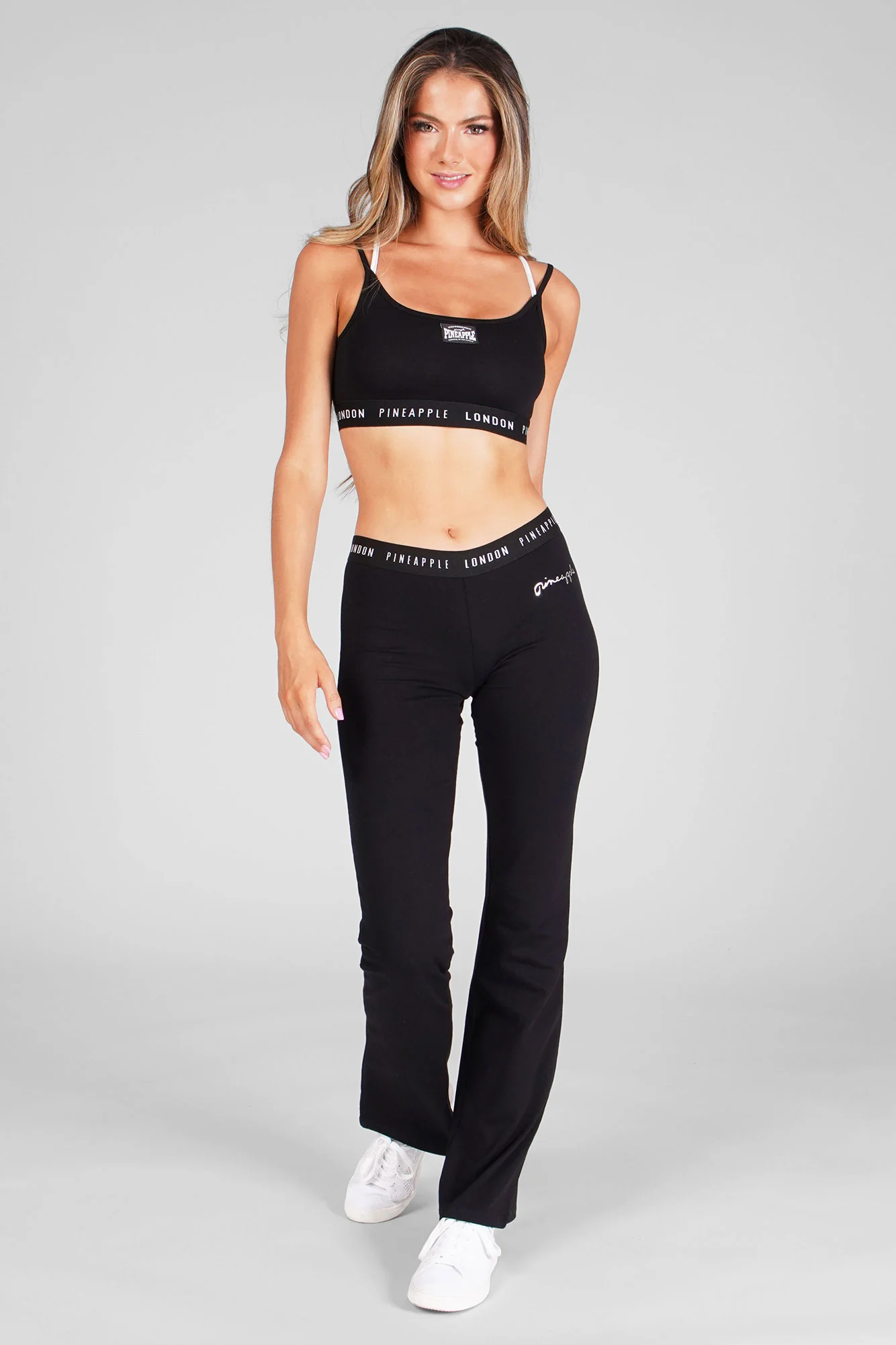 Jacquard Band Jersey Trousers - Image 2