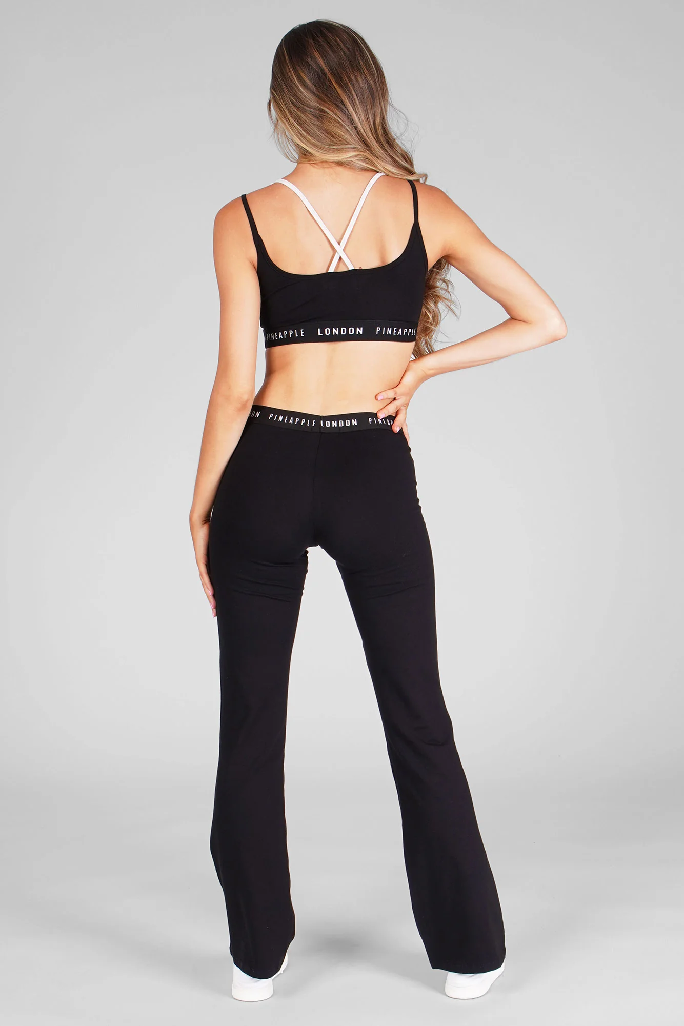 Jacquard Band Jersey Trousers - Image 4