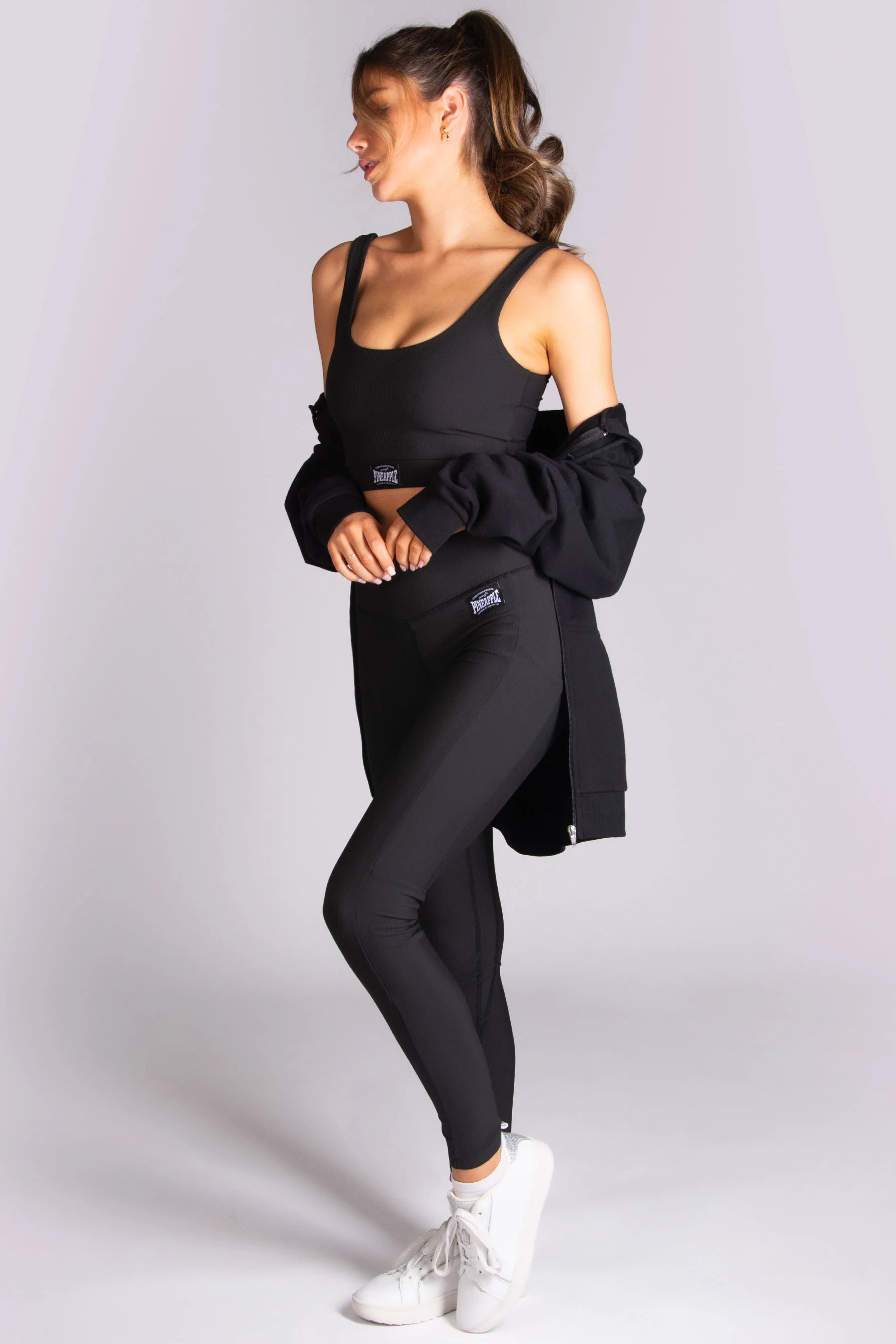 Rib Leggings with Pockets - Image 4