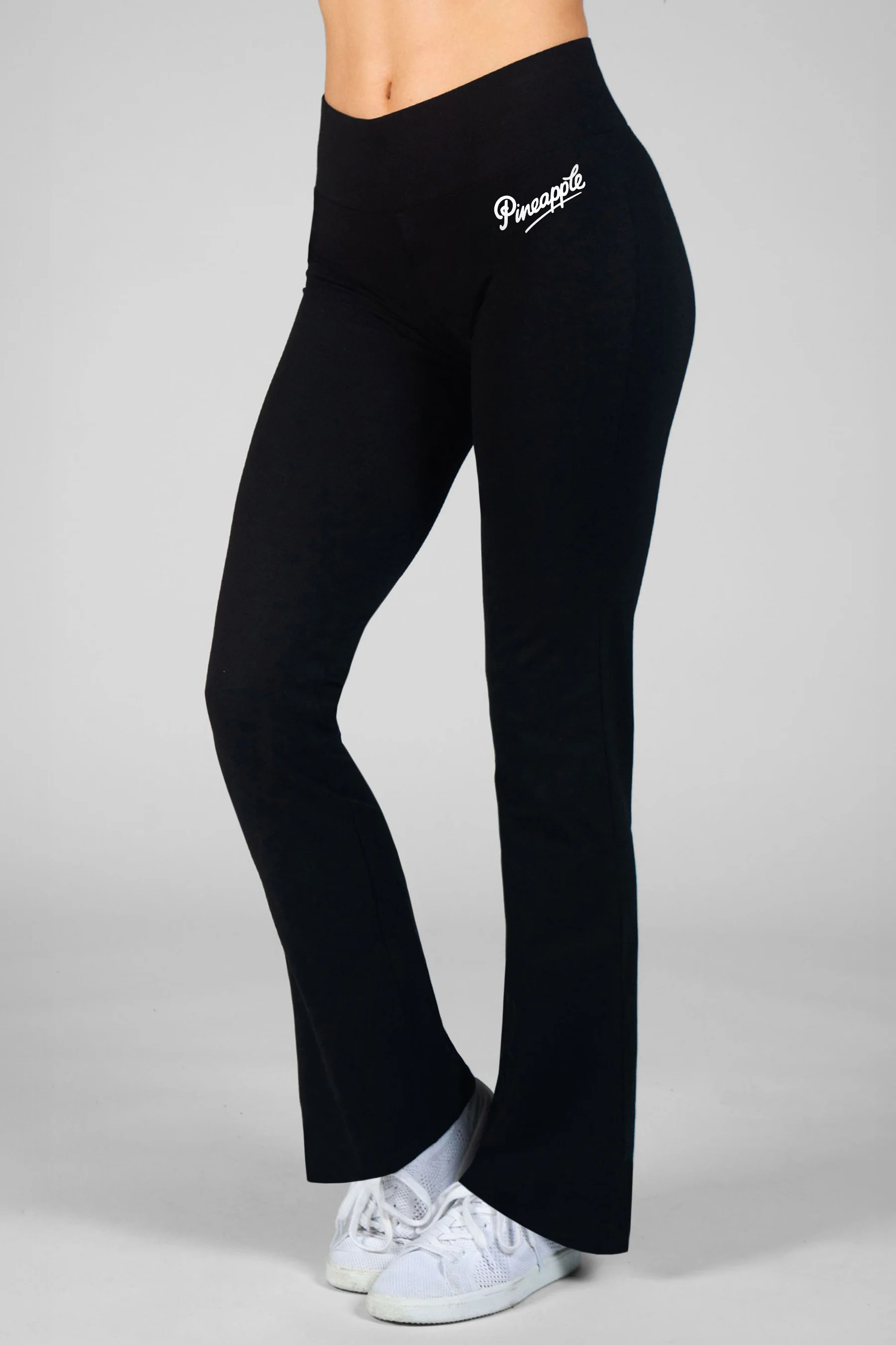 Retro Bootcut Jersey Trousers