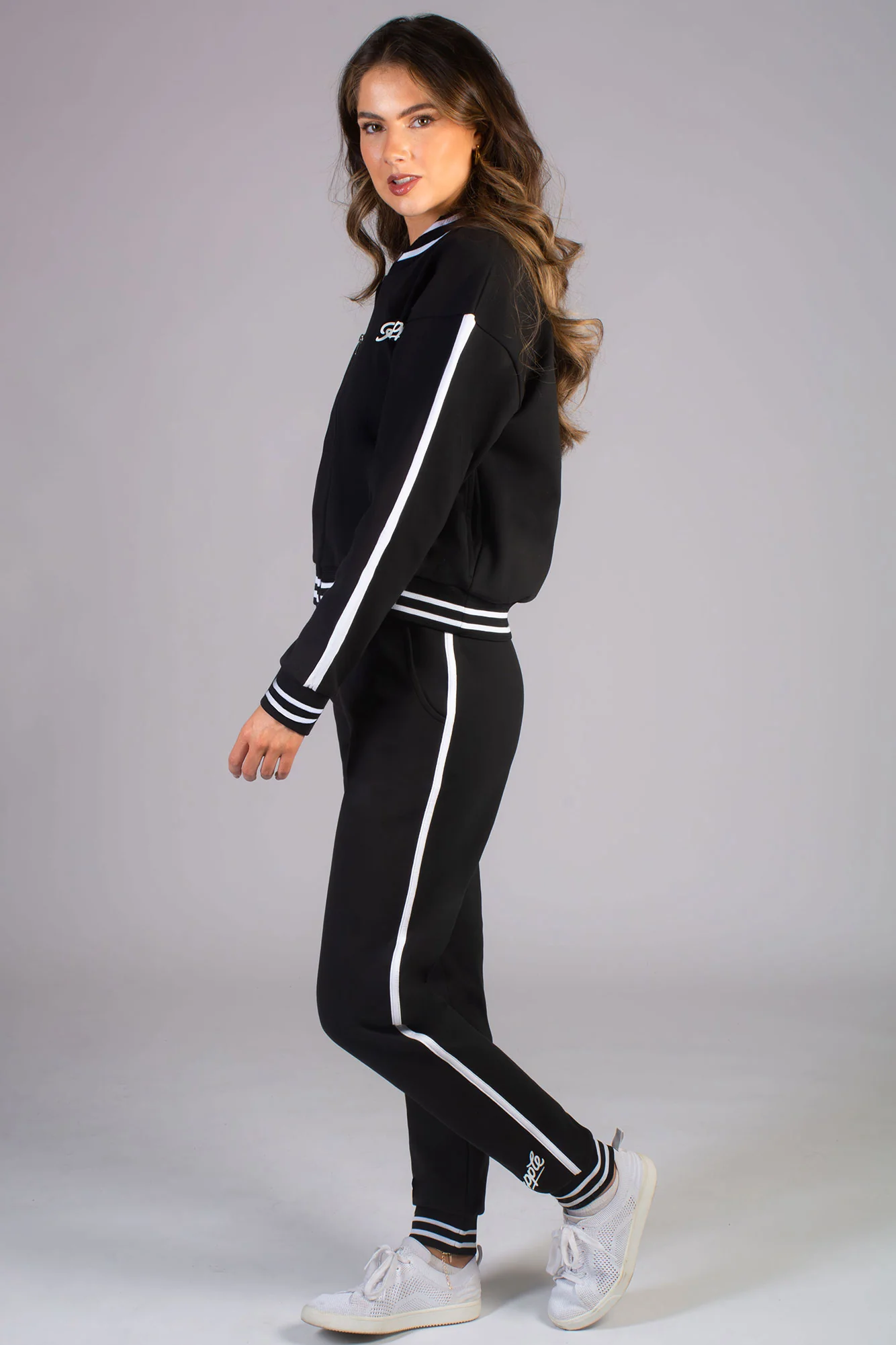 Stripe Rib Cuff Joggers - Image 4