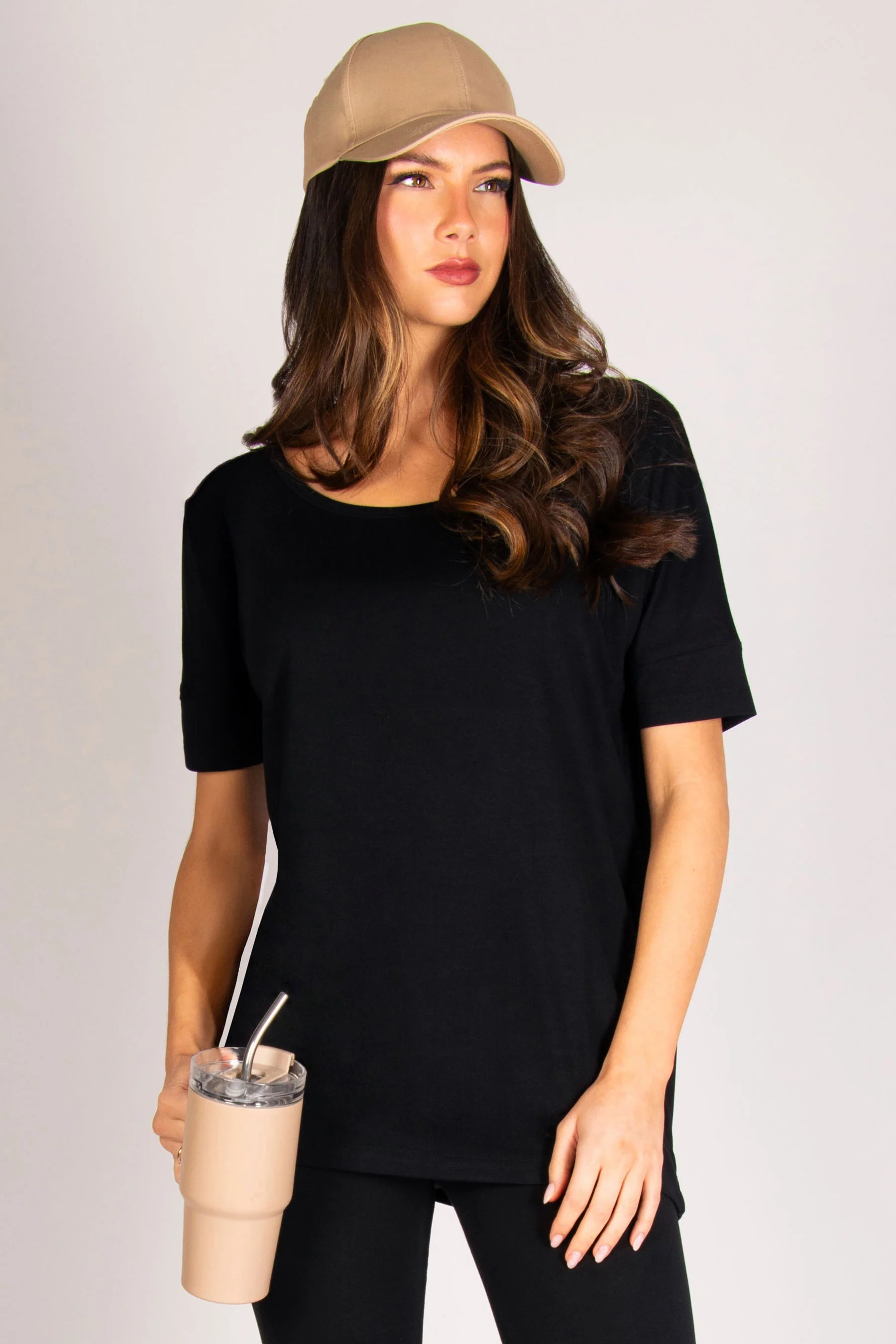 Viscose Short Sleeve Top