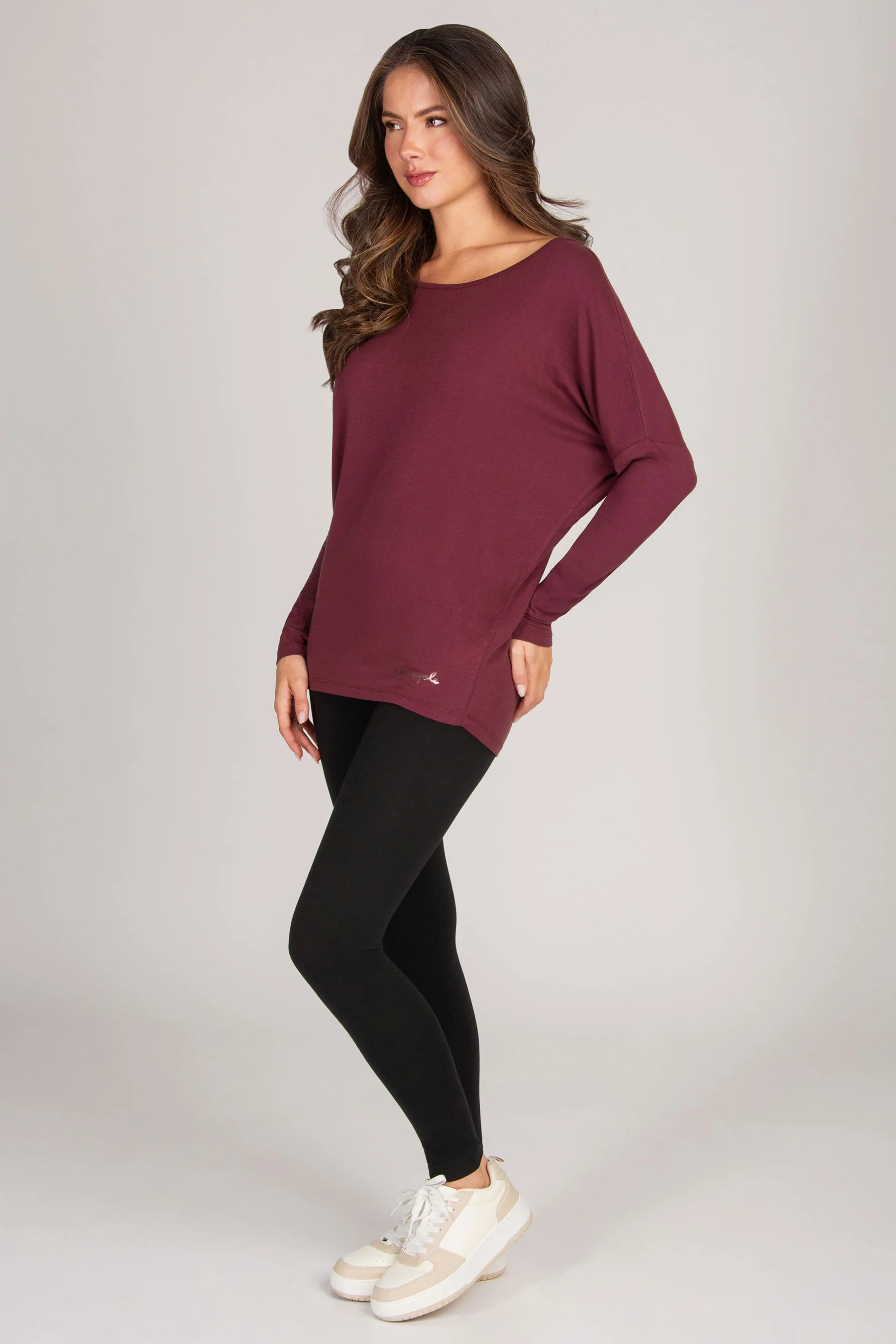 Monroe Long Sleeve Jersey Top - Image 3