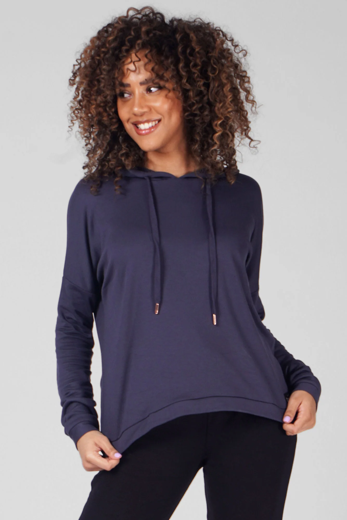 Dip Hem Hoodie - Image 2