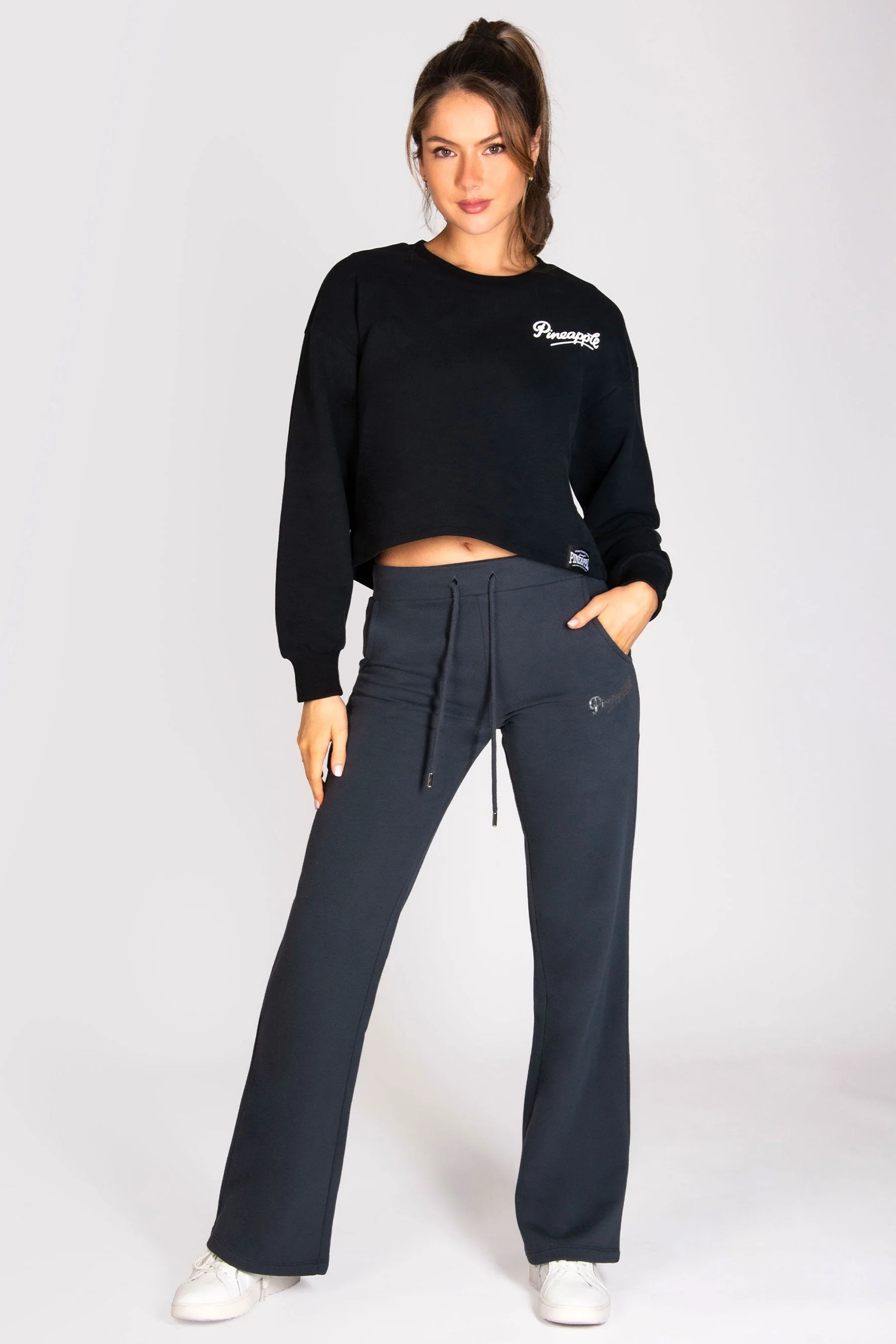 Essential Wide Leg Joggers - Image 2