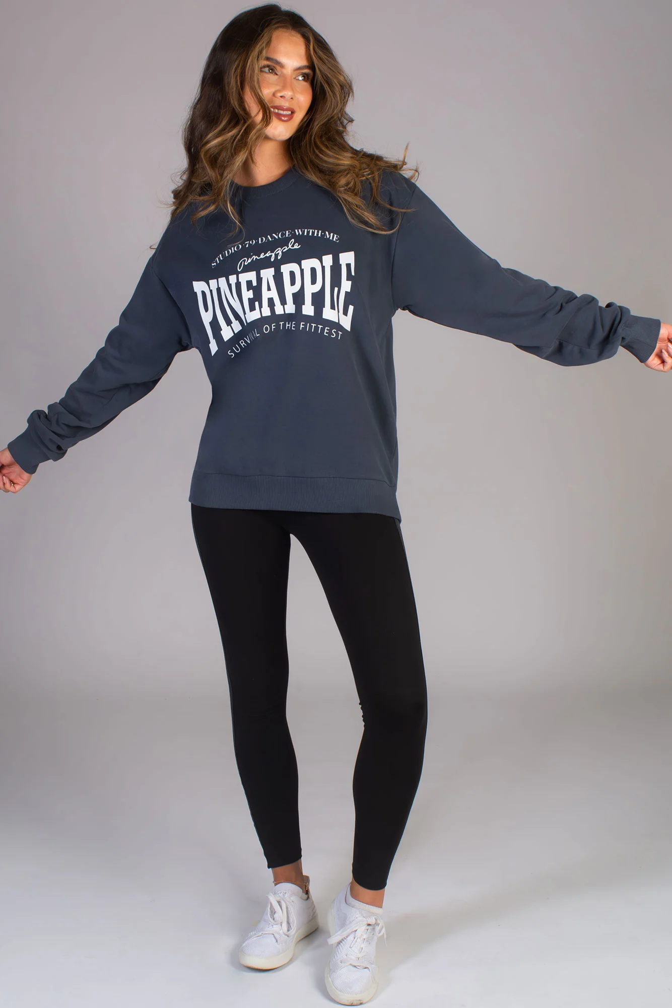 Pineapple Oversized Sweatshirt - Image 2