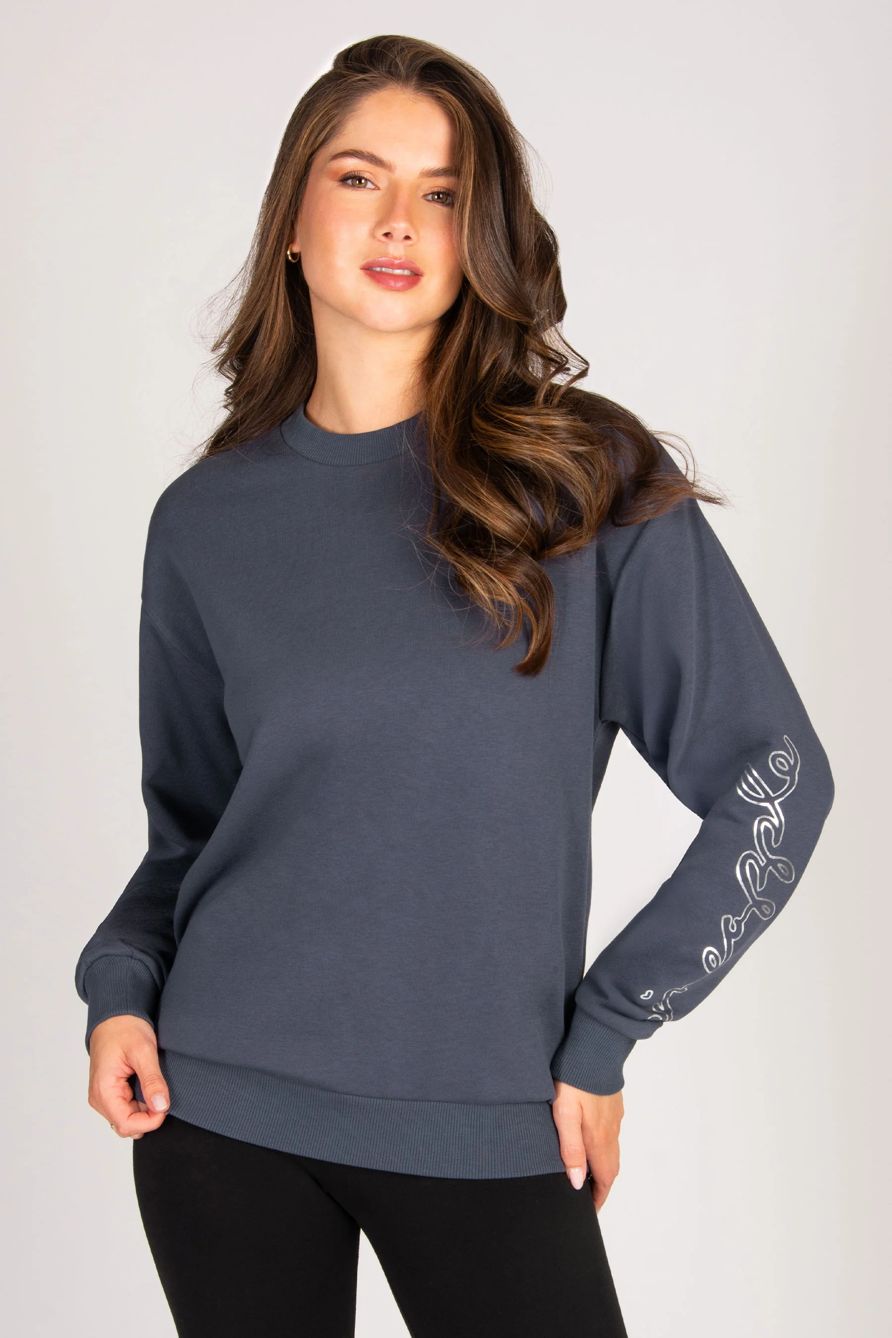Pineapple Oversized Sweat Top