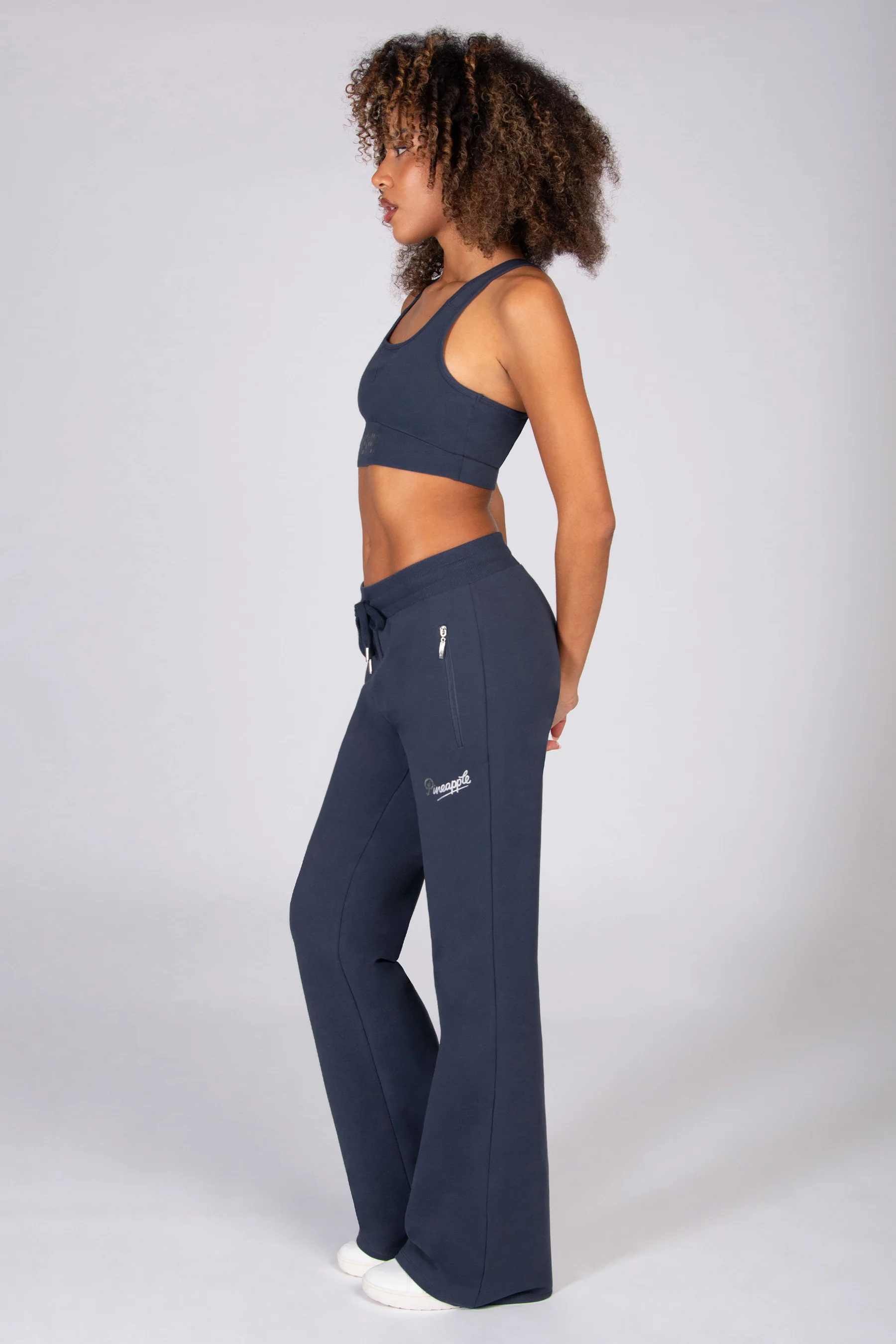 Pineapple Zip Flare Trousers - Image 5
