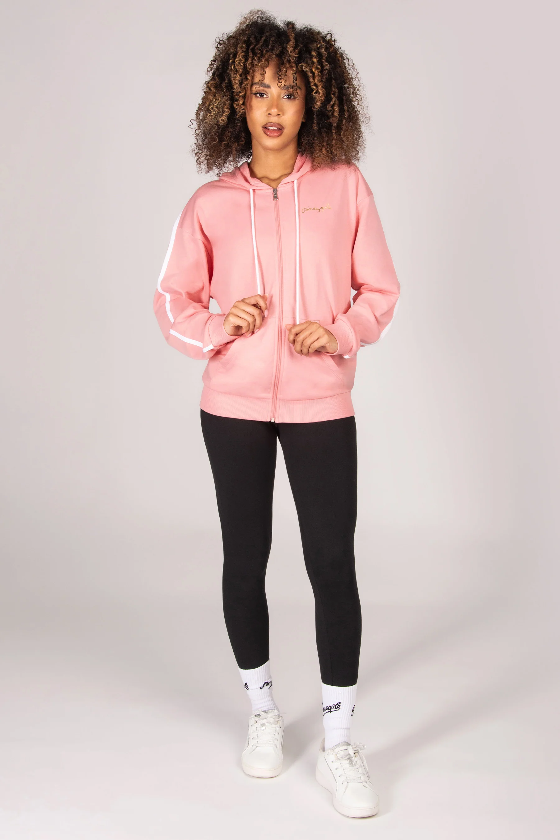 Stripe Zip Hoodie - Image 3