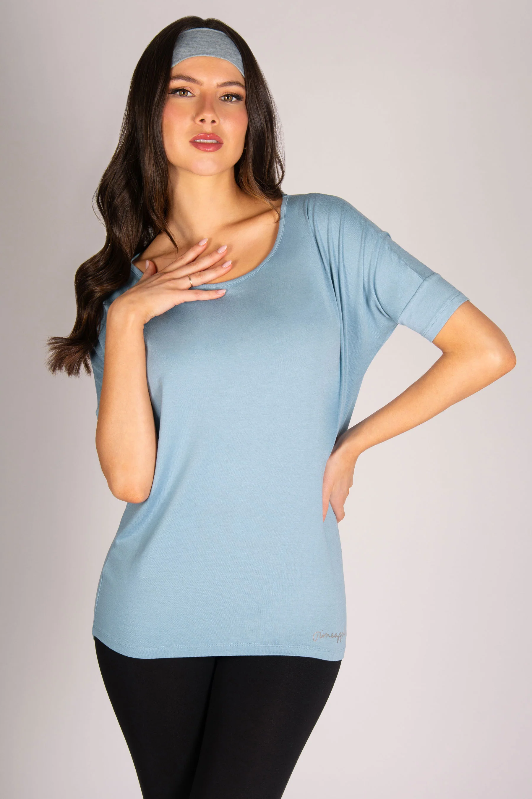 Monroe Short Sleeve Jersey Top - Image 2