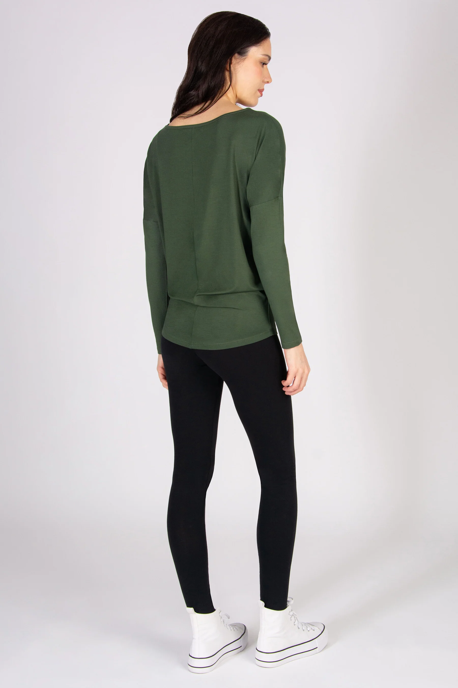 Monroe Long Sleeve Jersey Top - Image 4