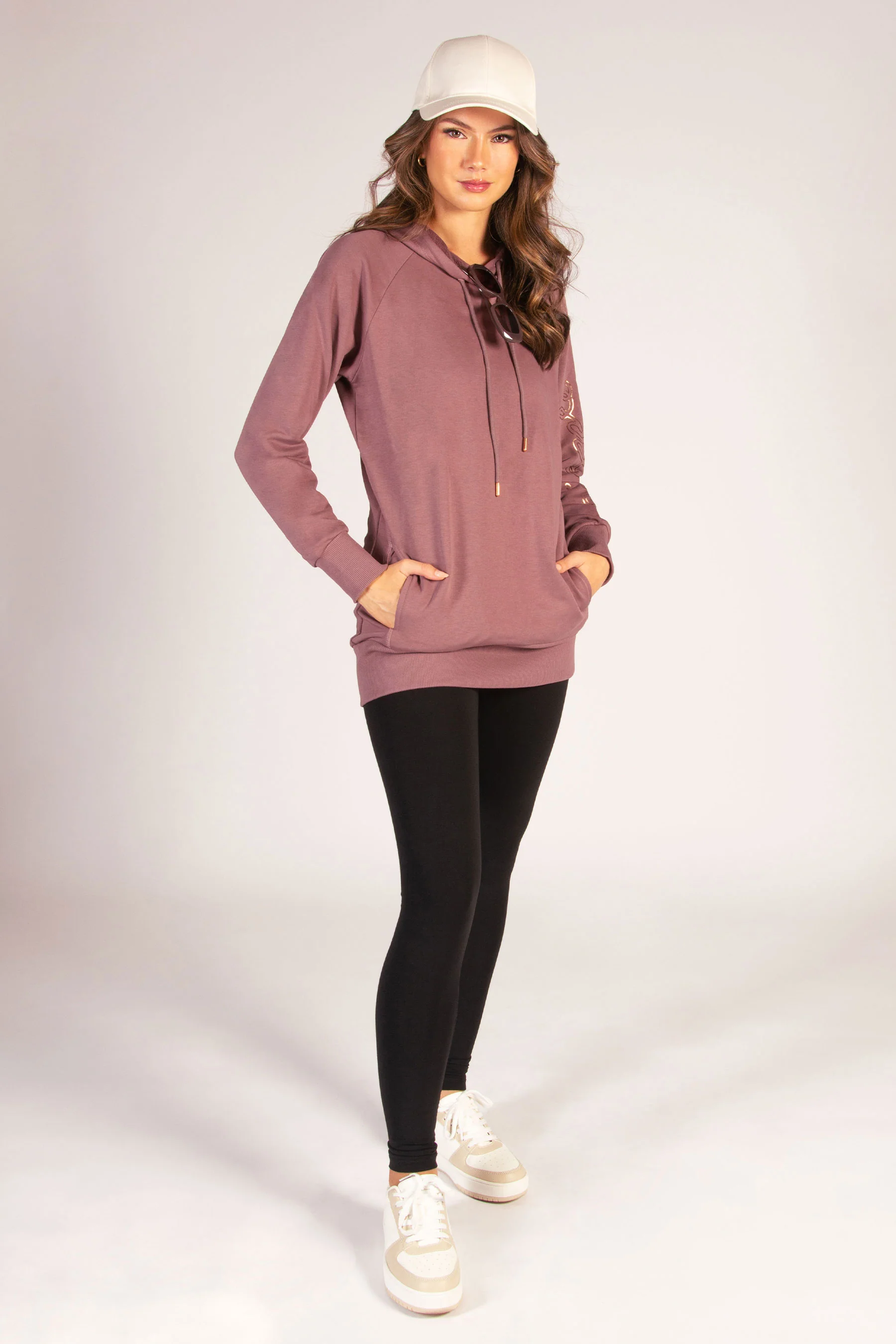 Loopback Longline Hoodie - Image 3