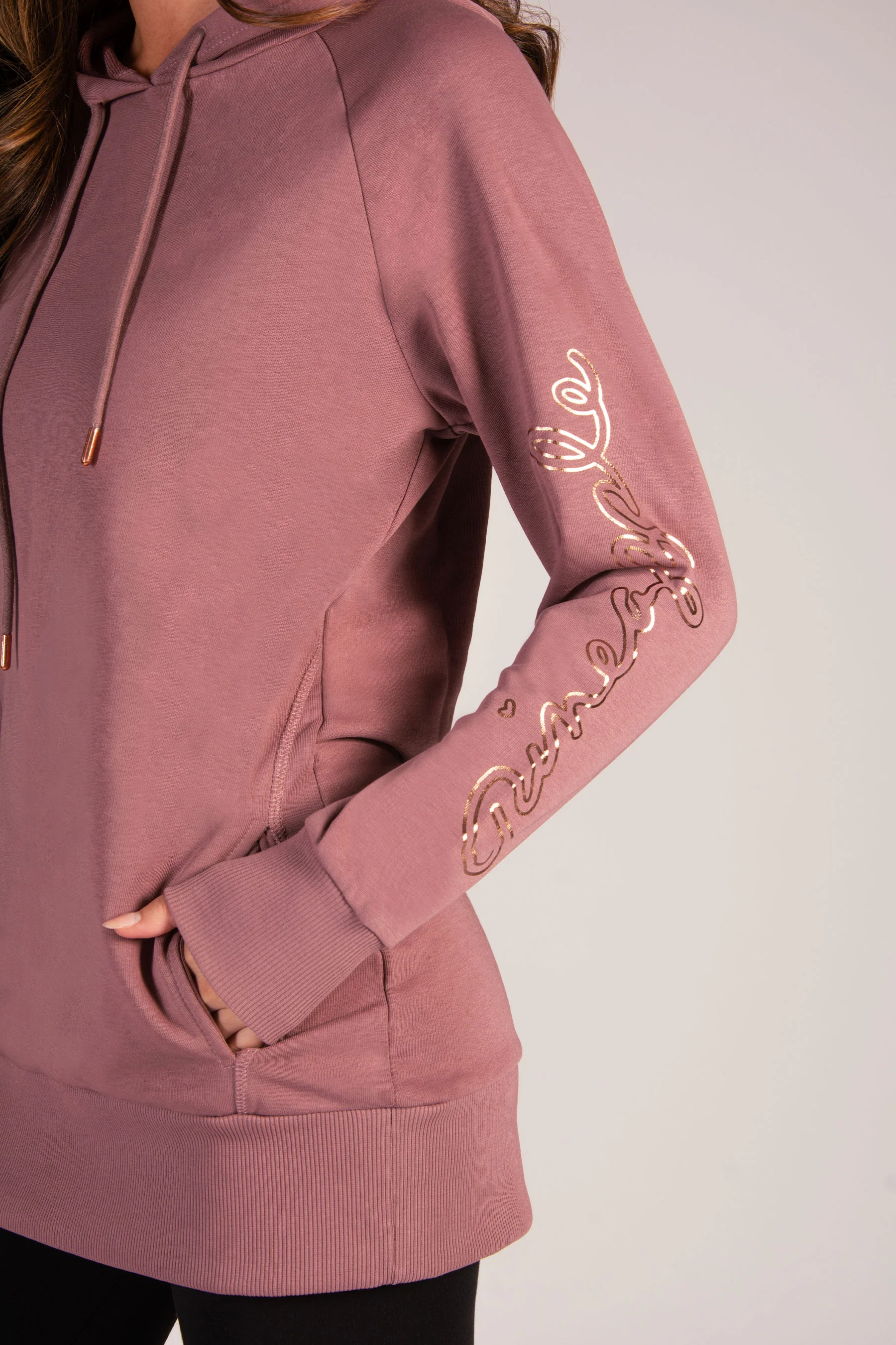 Loopback Longline Hoodie - Image 5