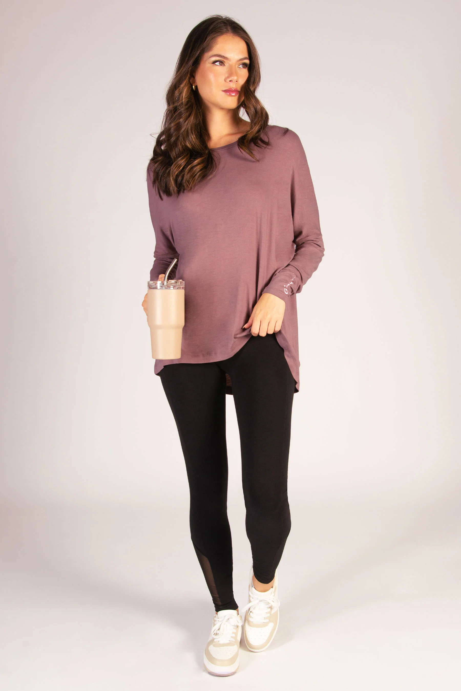 Script Long Sleeve Top - Image 3