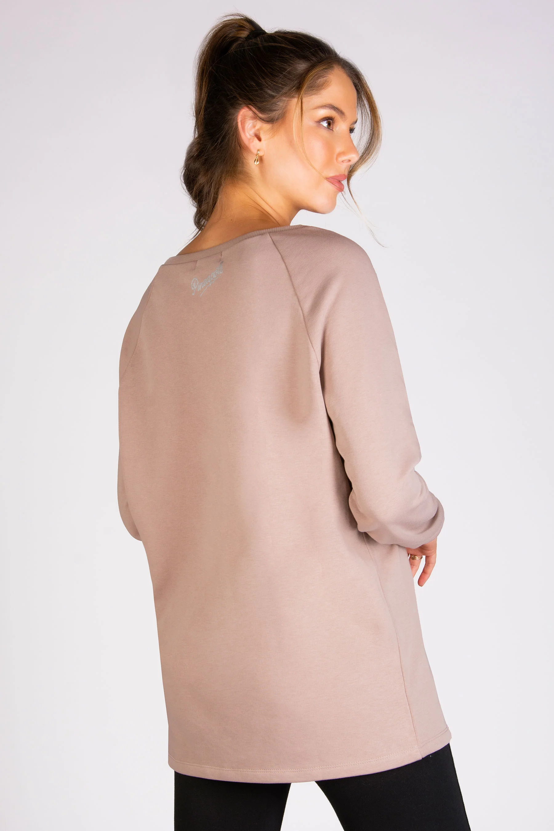 Longline Off Shoulder Sweater - Image 5