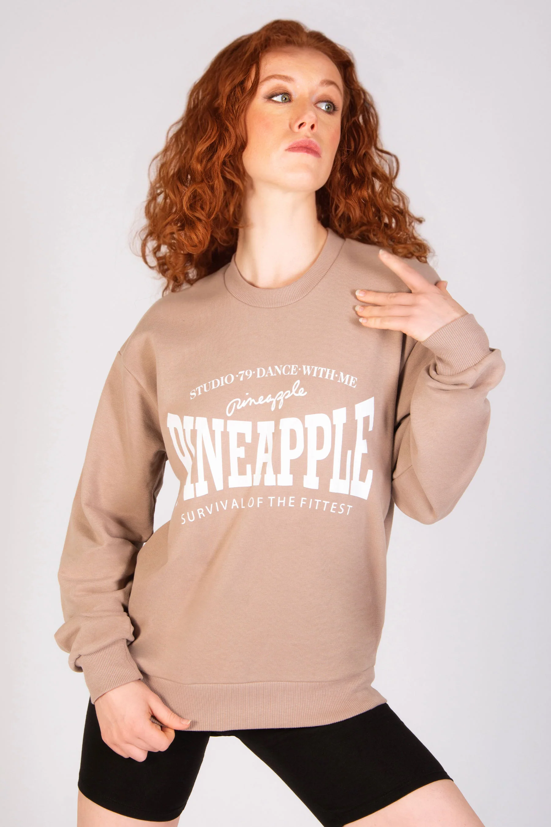 Pineapple Oversized Sweatshirt - Image 3