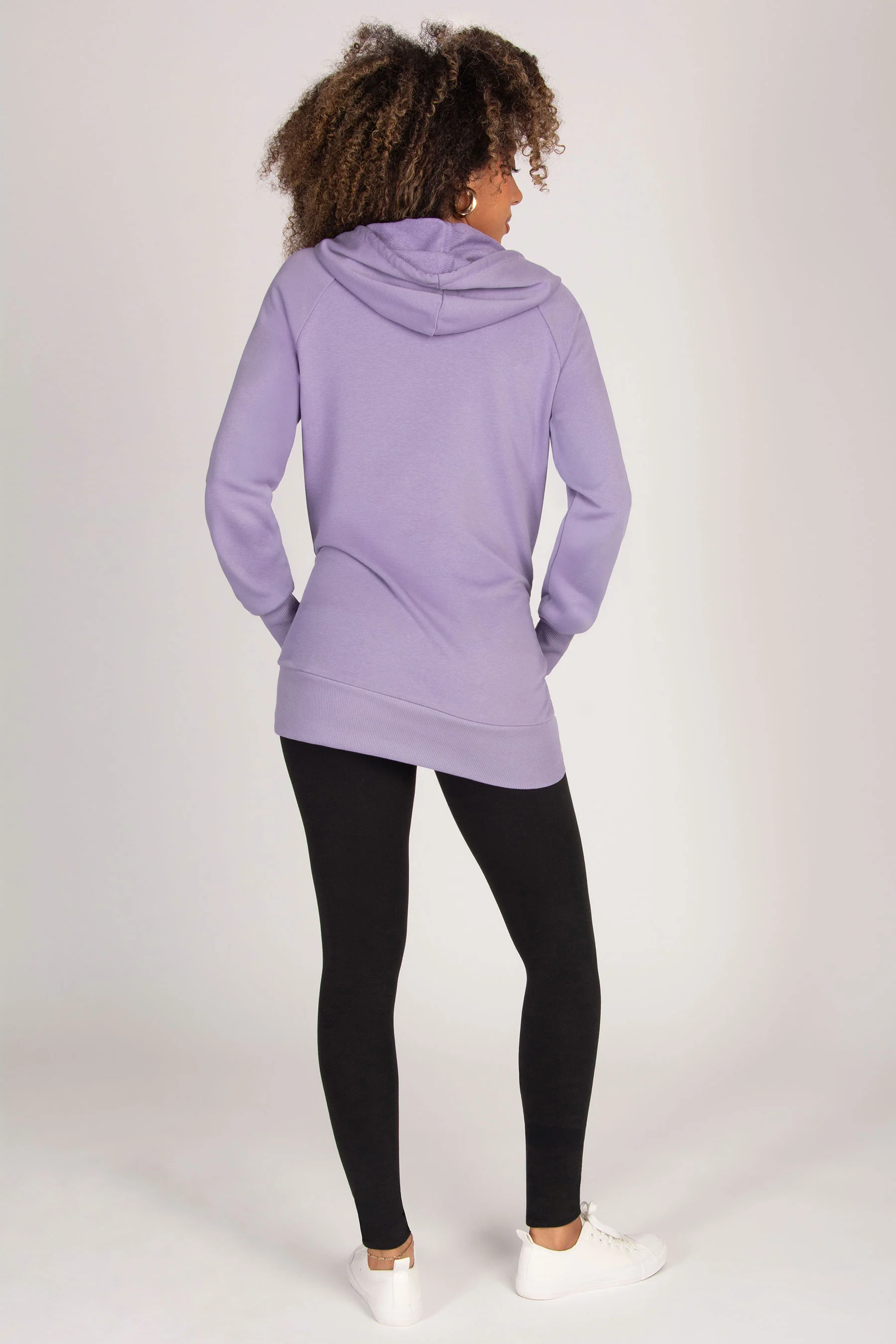 Longline Logo Hoodie - Image 5