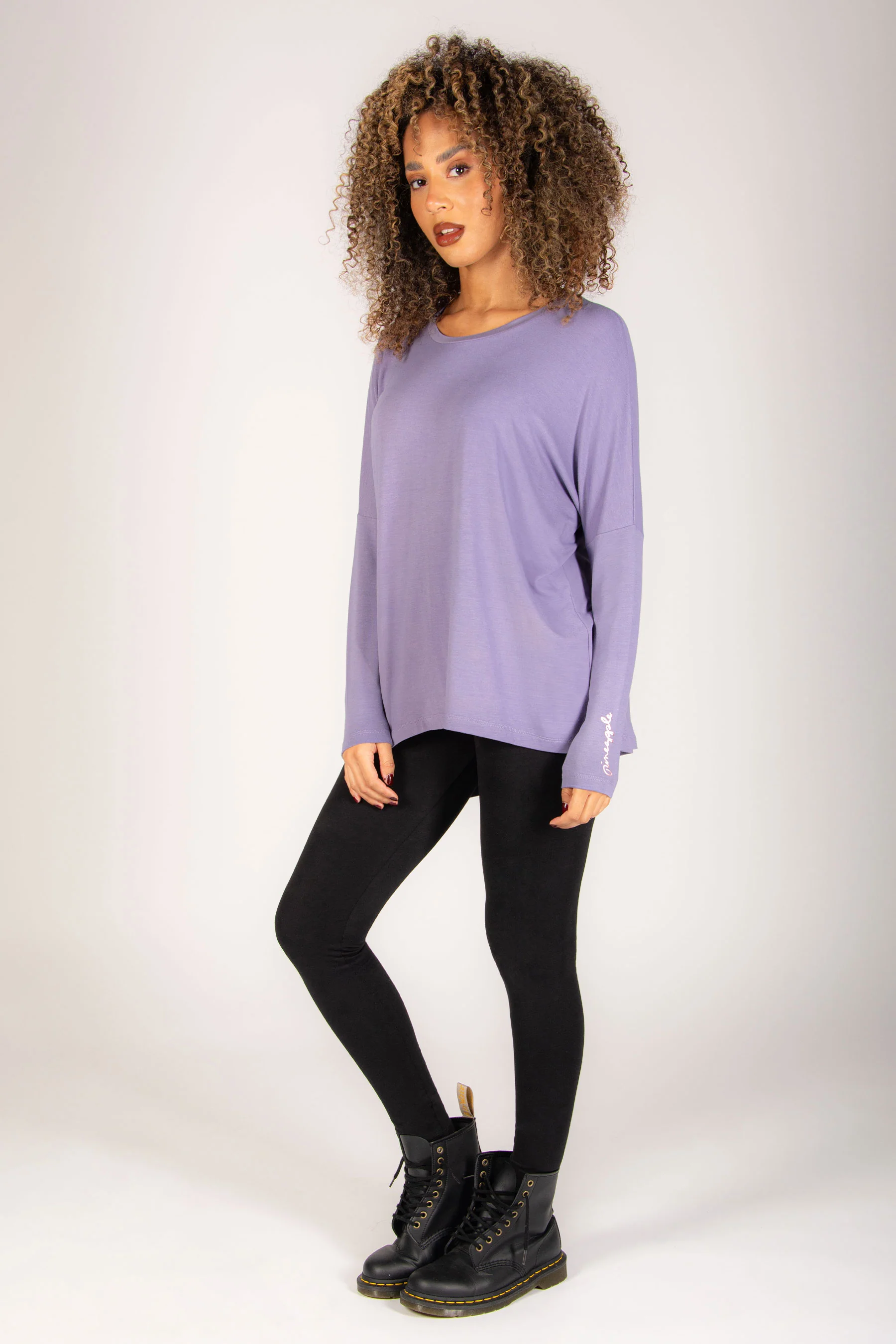 Script Long Sleeve Top - Image 3