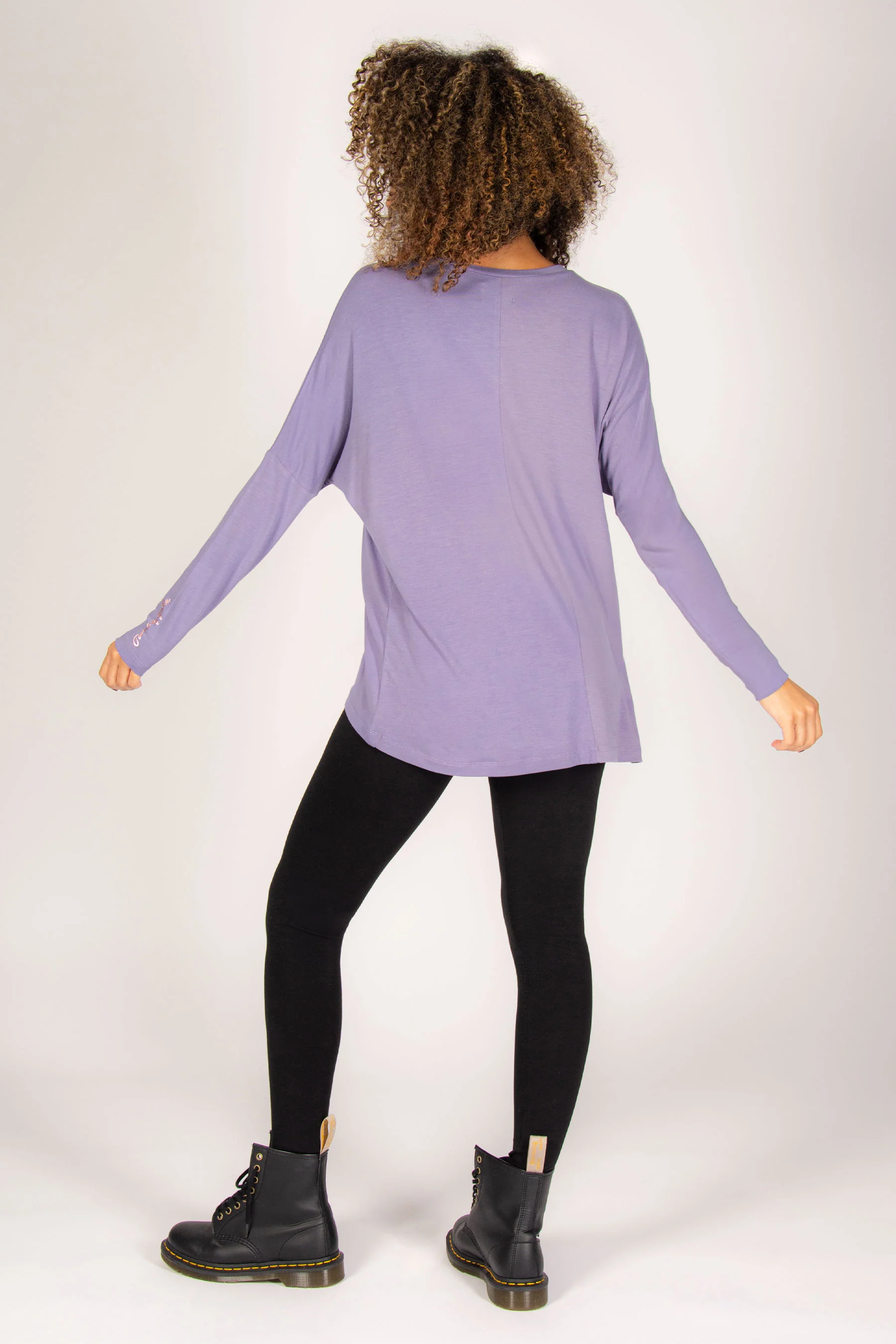 Script Long Sleeve Top - Image 5