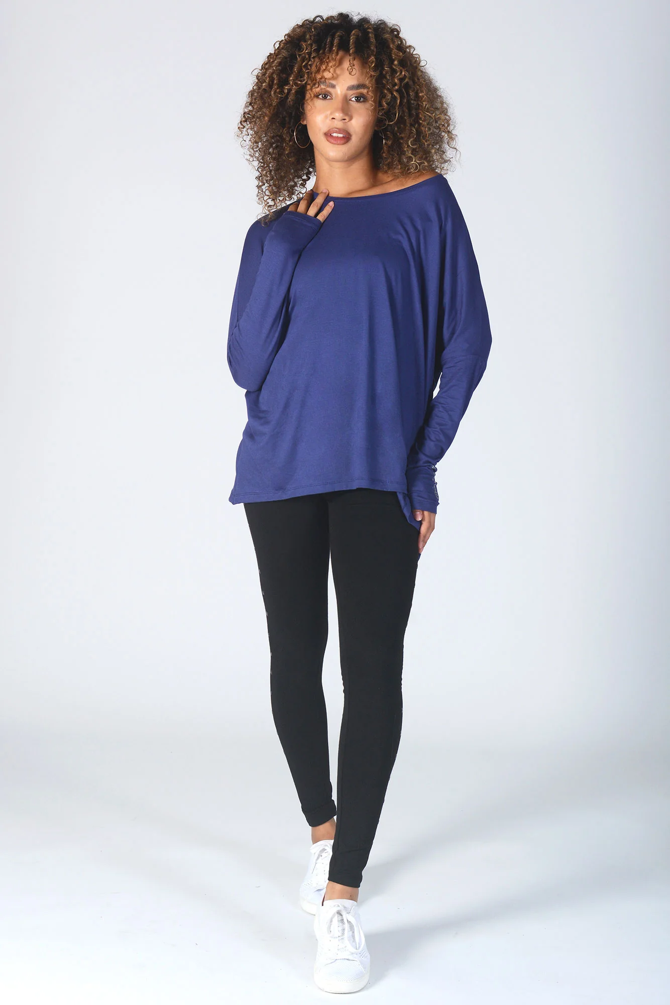 Script Long Sleeve Top - Image 3
