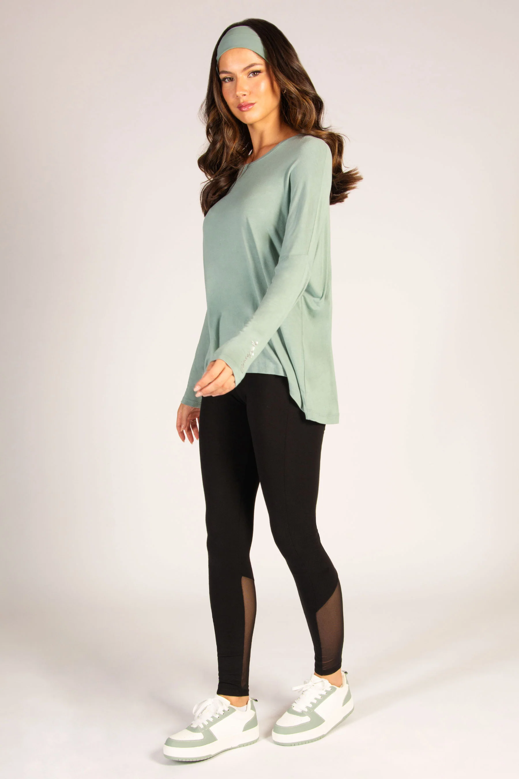 Script Long Sleeve Top - Image 4