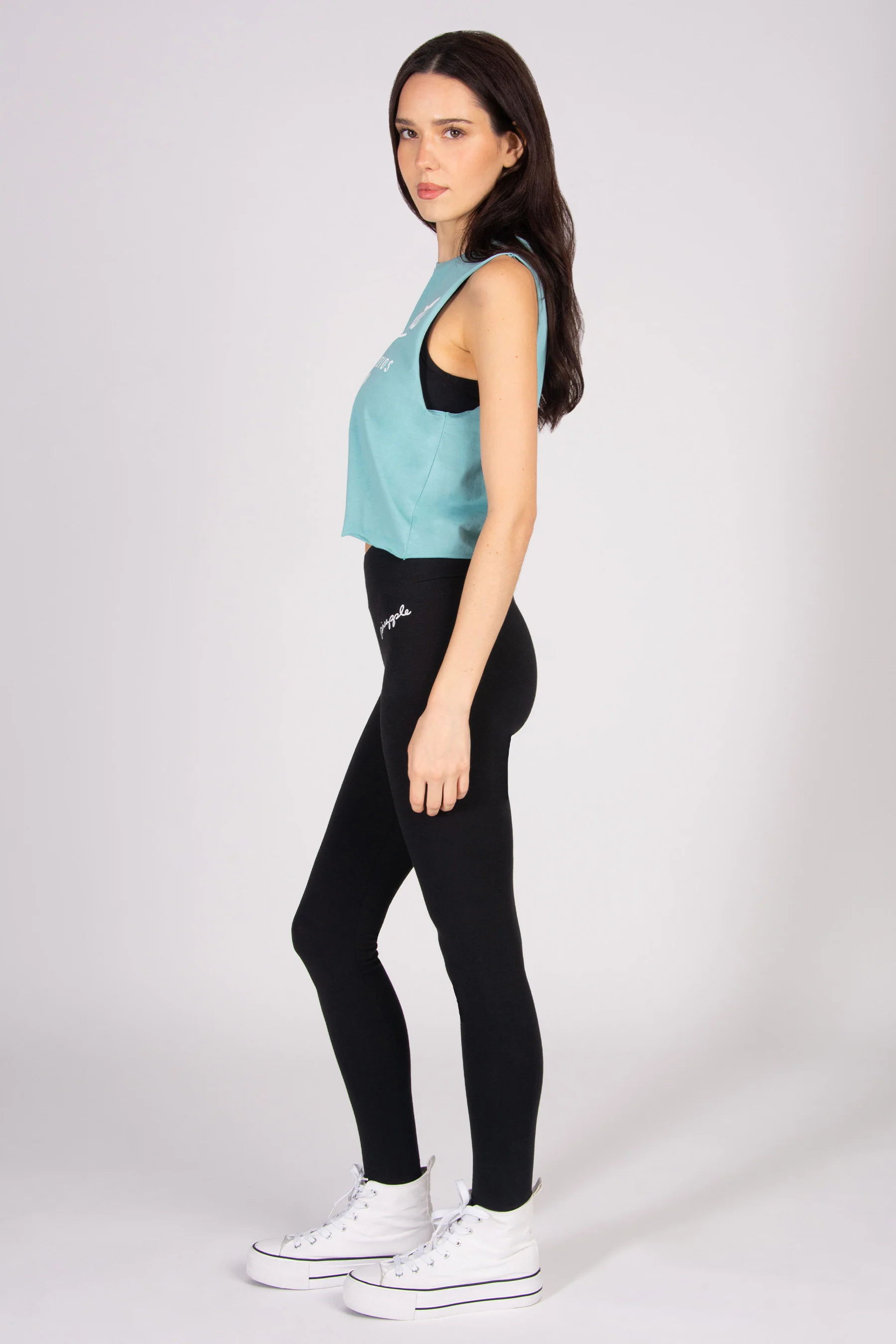 Sleeveless Crop T-Shirt - Image 4