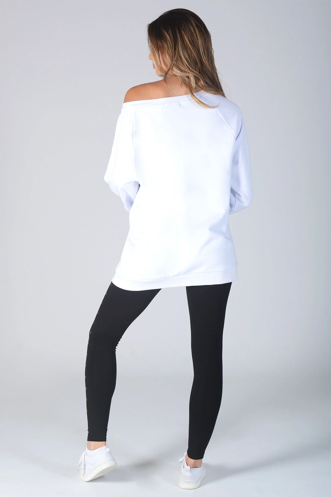 Monster Glitter Logo Oversized Sweater - Image 5